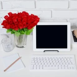 Relaxdays 288 x Kunstrosen rot -Günstiges Deko Geschäft a4032cf028944980ac26782063da1364