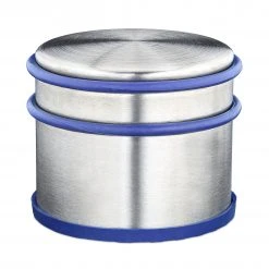 Relaxdays 10 x Türstopper Edelstahl silber-blau -Günstiges Deko Geschäft a4dcad0ec9734ce8b3d4a6d88c688e72