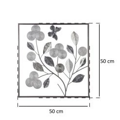 Atmosphera Créateur d'intérieur Metallbild mit Blumenmotiv 9 Atmosphera Créateur d'intérieur Metallbild mit Blumenmotiv -Günstiges Deko Geschäft a5109455d7e24a4db0445df7d7867dc1