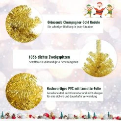 Costway 180cm Künstlicher Weihnachtsbaum -Günstiges Deko Geschäft a51f0d63d20d48ad8c17f9ef67b7a029