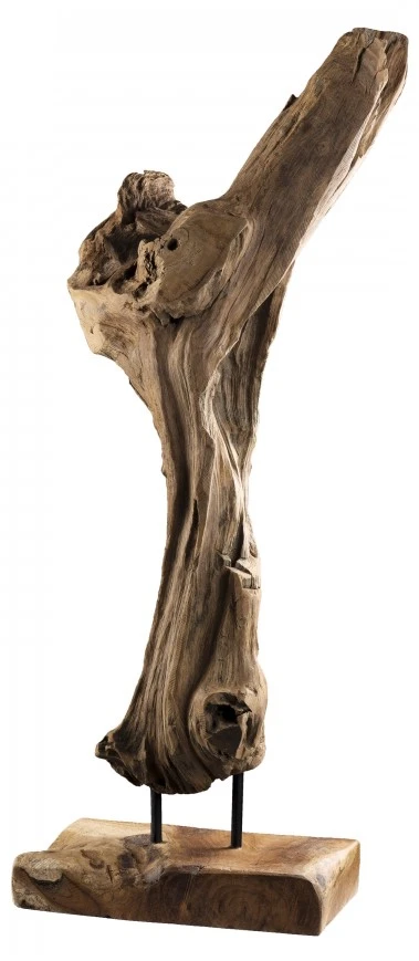 Macabane Deko-Objekt aus Teakholz Zweig 3 Macabane Deko-Objekt aus Teakholz Zweig