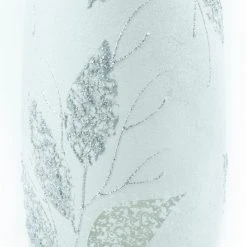 7ART Handbemalte Glasvase - Tischvase aus Glas 30 cm