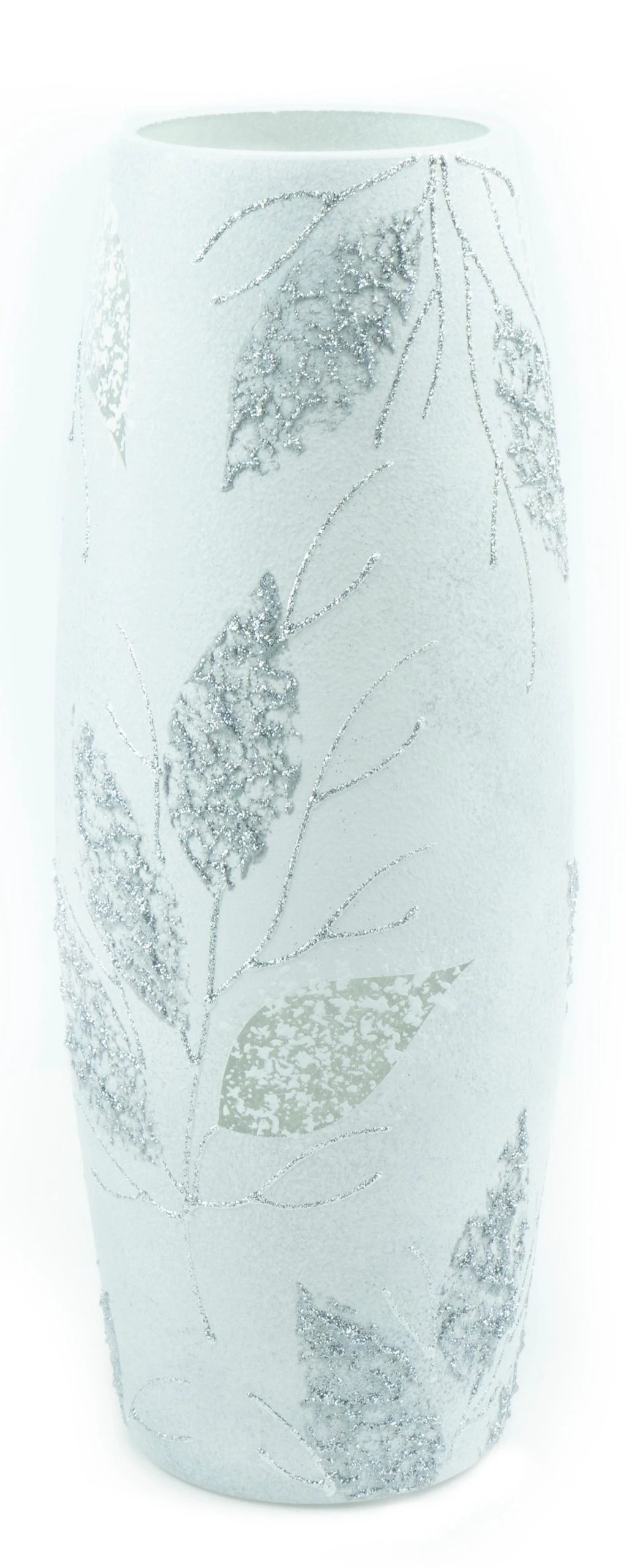 7ART Handbemalte Glasvase - Tischvase aus Glas 30 cm 3 7ART Handbemalte Glasvase - Tischvase aus Glas 30 cm