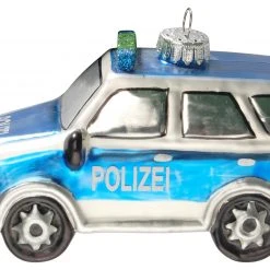 Krebs Glas Lauscha Deutscher Polizei SUV 12cm aus Glas