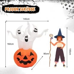 Costway Aufblasbarer Halloween-Kürbis 19 Costway Aufblasbarer Halloween-Kürbis -Günstiges Deko Geschäft ab1370aa47d24ba296feb14357cb5fb4
