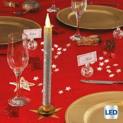 Fééric Lights and Christmas Duftkerze, led, Gold 4 Fééric Lights and Christmas Duftkerze, led, Gold – Bild 2