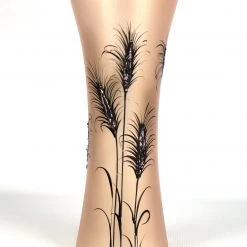 7ART Handbemalte Glasvase - Tischvase aus Glas 36 cm