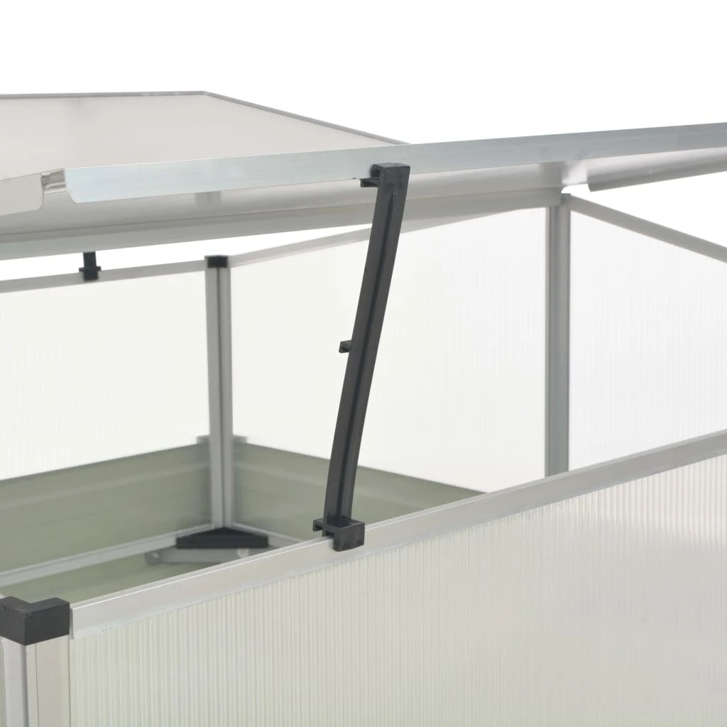 VidaXL Gewächshaus Verzinkter Stahl - vidaXL Gewächshaus Anthrazit 100x100x77 cm Verzinkter Stahl 7 VidaXL Gewächshaus Verzinkter Stahl - vidaXL Gewächshaus Anthrazit 100x100x77 cm Verzinkter Stahl – Bild 5