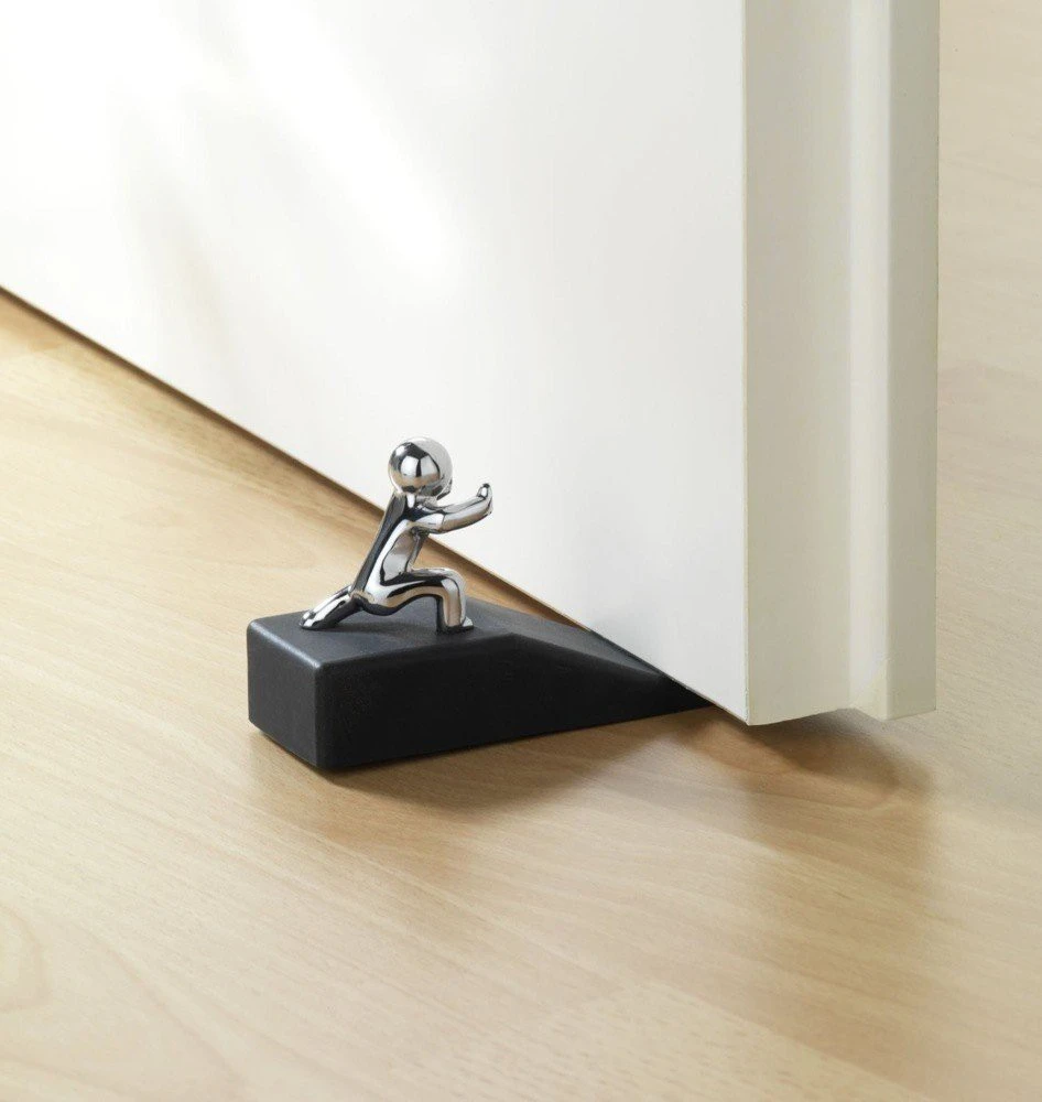 WENKO 2xTürkeil Hercules - Gummi / Stahl 4 WENKO 2xTürkeil Hercules - Gummi / Stahl – Bild 2