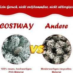 Costway 210cm Künstlicher Weihnachtsbaum -Günstiges Deko Geschäft b205031722d74b2bba23965ff1a3d003