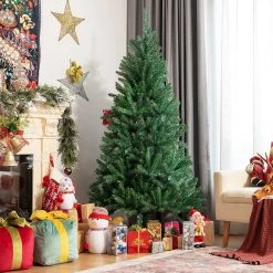 Costway 180cm künstlicher Weihnachtsbaum -Günstiges Deko Geschäft b247de5c941e46c5b14c1748537229bb