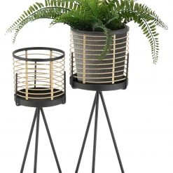 En.casa Pflanzständer Lasne 2er Set