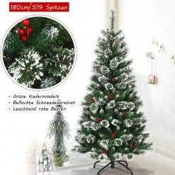 Costway 150cm Künstlicher Weihnachtsbaum -Günstiges Deko Geschäft b278e444607c4f639bd01534b536c789