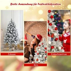 Costway 180cm Künstlicher Weihnachtsbaum -Günstiges Deko Geschäft b2ac8c2af8ba44dca3b0cd4123750b00