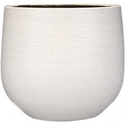 Mica Decorations Blumentopf Gabriel - Weiß