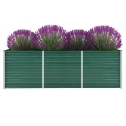VidaXL Garten-Hochbeet Verzinkter Stahl Grün - vidaXL Garten-Hochbeet Verzinkter Stahl 240x80x77 cm Grün 11 VidaXL Garten-Hochbeet Verzinkter Stahl Grün - vidaXL Garten-Hochbeet Verzinkter Stahl 240x80x77 cm Grün -Günstiges Deko Geschäft b36627cdd34d4b7180cf28109578d04c