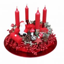 Flowforia Wollkranz Weihnachtsmann