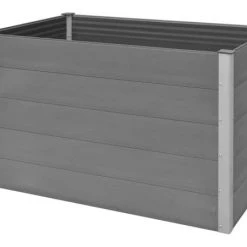 VidaXL Garten-Hochbeet WPC - vidaXL Garten-Hochbeet WPC 150x100x91 cm Grau