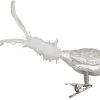 Krebs Glas Lauscha Silber 11cm Glasvogel auf Clip -Günstiges Deko Geschäft b4b60e16e91c4e429fb7e1105283b255