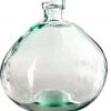 Atmosphera Créateur d'intérieur Vase aus Recycling-Glas, 35 cm
