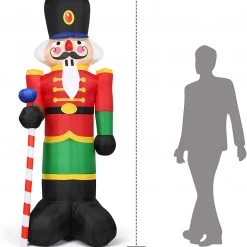 Costway 40CM Aufblasbarer Nussknacker-Soldat -Günstiges Deko Geschäft b5d912a18fa241ff94e85441de86a81f