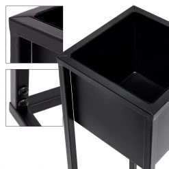 ML-Design 2er Set Blumenständer, schwarz - 21 x 21 cm 10 ML-Design 2er Set Blumenständer, schwarz - 21 x 21 cm -Günstiges Deko Geschäft b660f6a6afd947babf6050ba1e83768d