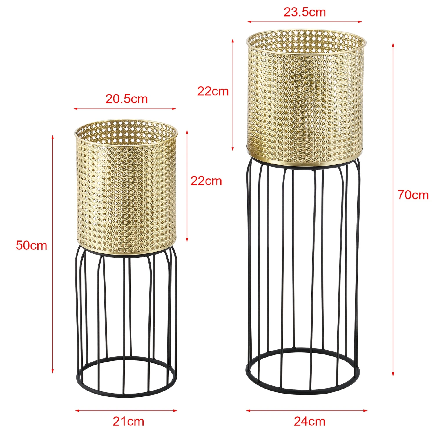 En.casa Pflanzständer Maaseik 9 En.casa Pflanzständer Maaseik – Bild 7