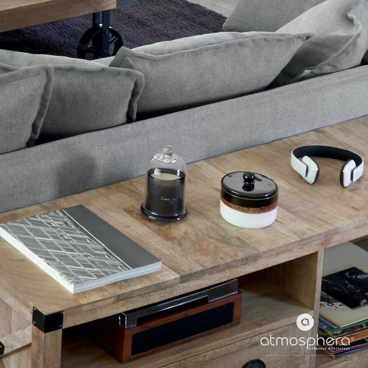 Atmosphera Créateur d'intérieur Duftkerze JARDIN IMPERIAL, Glaskuppel 4 Atmosphera Créateur d'intérieur Duftkerze JARDIN IMPERIAL, Glaskuppel – Bild 2