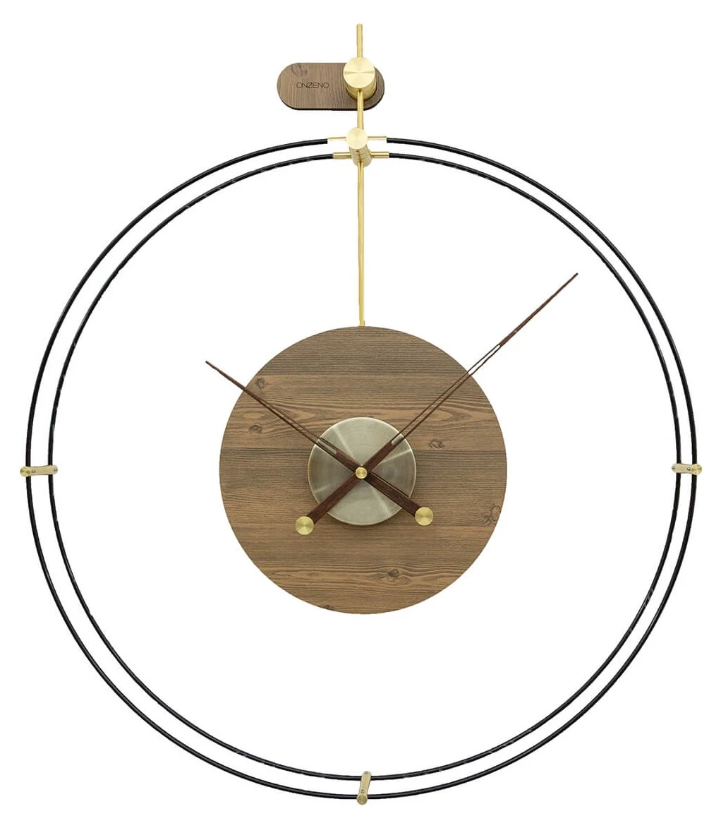 ONZENO Design Wanduhr THE MOON. 3 ONZENO Design Wanduhr THE MOON.