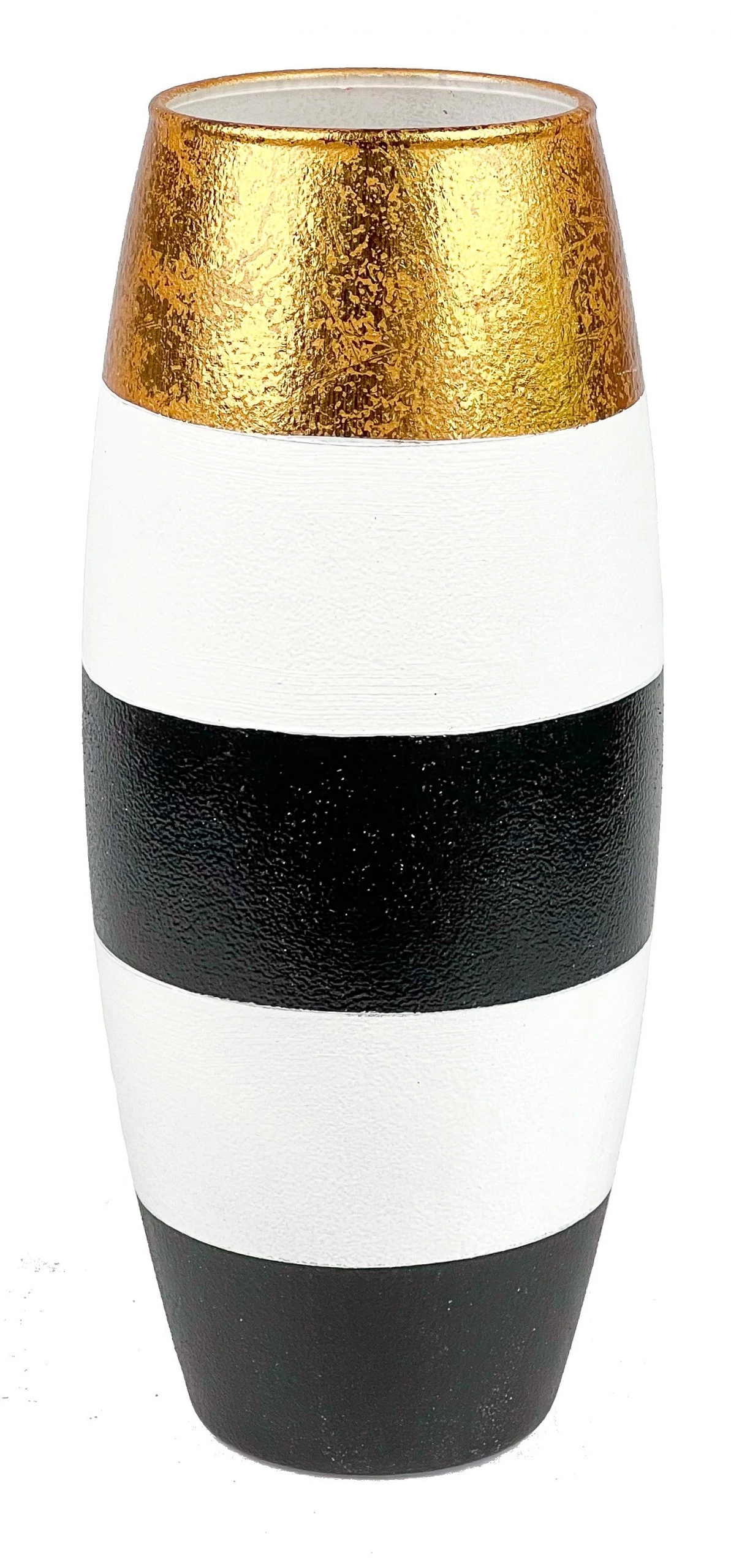 7ART Handbemalte Glasvase - Tischvase aus Glas 25 cm 3 7ART Handbemalte Glasvase - Tischvase aus Glas 25 cm