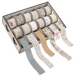 HWC Deko-Box Bänder 18 Rollen - Standard