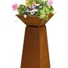 Rostikal Rost Gartendeko Säule mit Pflanzschale -Günstiges Deko Geschäft ba7b258a9984448c8edbbd48d65edc7e scaled