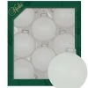Krebs Glas Lauscha Schneeweiß matt 7cm Glaskugeln uni -Günstiges Deko Geschäft bc20e186e484464fbc2fd6ae44af2c2d