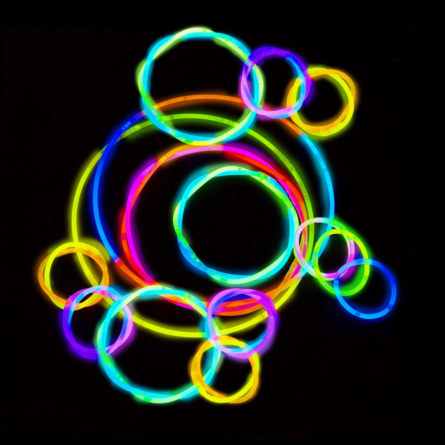 Relaxdays 200 x Knicklichter mit Verbindern 4 Relaxdays 200 x Knicklichter mit Verbindern – Bild 2