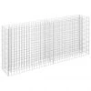 VidaXL Gabionen-Hochbeet - vidaXL Gabionen-Hochbeet Verzinkter Stahl 180×30×90 cm -Günstiges Deko Geschäft bc9bed130d214f41a8b0f969e53a1f6d