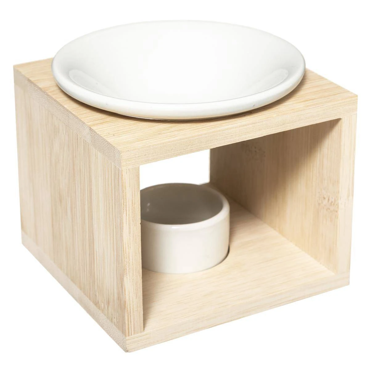 Atmosphera Créateur d'intérieur Duftlampe, Bambus, 11,5 x 11,5 x 9,5 cm 3 Atmosphera Créateur d'intérieur Duftlampe, Bambus, 11,5 x 11,5 x 9,5 cm