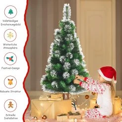 Costway 120cm Künstlicher Weihnachtsbaum 12 Costway 120cm Künstlicher Weihnachtsbaum -Günstiges Deko Geschäft bd6b642cf315404ebbbc7d4fff2fec10