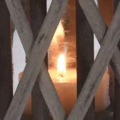 Home&Styling Collection Weidenlaterne, Ø 22,5 x 30 cm, grau -Günstiges Deko Geschäft be7176b505d94e64b45cd76351158203