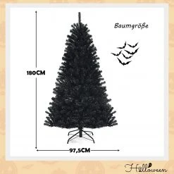 Costway 180cm LED Künstlicher Weihnachtsbaum -Günstiges Deko Geschäft bee7e59a2f914bcfb147281d3fd82ff7