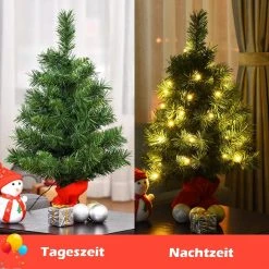 Costway 60cm LED Künstlicher Weihnachtsbaum 10 Costway 60cm LED Künstlicher Weihnachtsbaum -Günstiges Deko Geschäft bf33e657723e4a37980a974cc85c5bf4