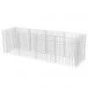 VidaXL Gabionen-Hochbeet Stahl - vidaXL Gabionen-Hochbeet Stahl 360×90×100 cm