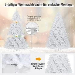 Costway 225cm Künstlicher Weihnachtsbaum -Günstiges Deko Geschäft bfca96619da4487099d3c8436c09bd22