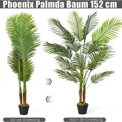 Costway Kunstbaum Phoenix Palme 10 Costway Kunstbaum Phoenix Palme -Günstiges Deko Geschäft bfe4386450a5455bb4f2d1a8a82351d5