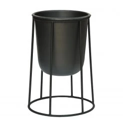 Twentyfour Blumenständer Andijk (2-teilig) - Stahl / Eisen - Schwarz -Günstiges Deko Geschäft blumenstaender andijk 2er set stahl eisen schwarz 4416420