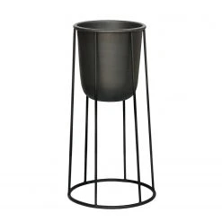 Twentyfour Blumenständer Andijk (2-teilig) - Stahl / Eisen - Schwarz -Günstiges Deko Geschäft blumenstaender andijk 2er set stahl eisen schwarz 4416428