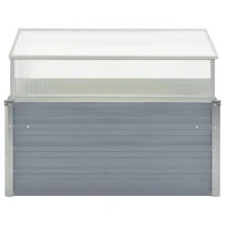 VidaXL Gewächshaus Verzinkter Stahl - vidaXL Gewächshaus Grau Verzinkter Stahl 100×100×85 cm 11 VidaXL Gewächshaus Verzinkter Stahl - vidaXL Gewächshaus Grau Verzinkter Stahl 100×100×85 cm -Günstiges Deko Geschäft c09e42f3e40f44a7b43ad60c3ad903d9