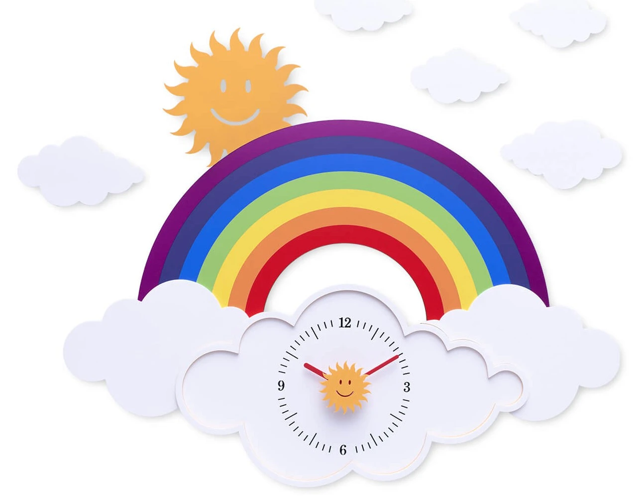 ONZENO Design Wanduhr THE BRILLIANT. 3 ONZENO Design Wanduhr THE BRILLIANT.