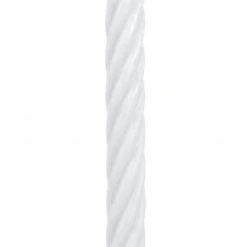 Flowforia Stabkerze Twist weiß 350/28