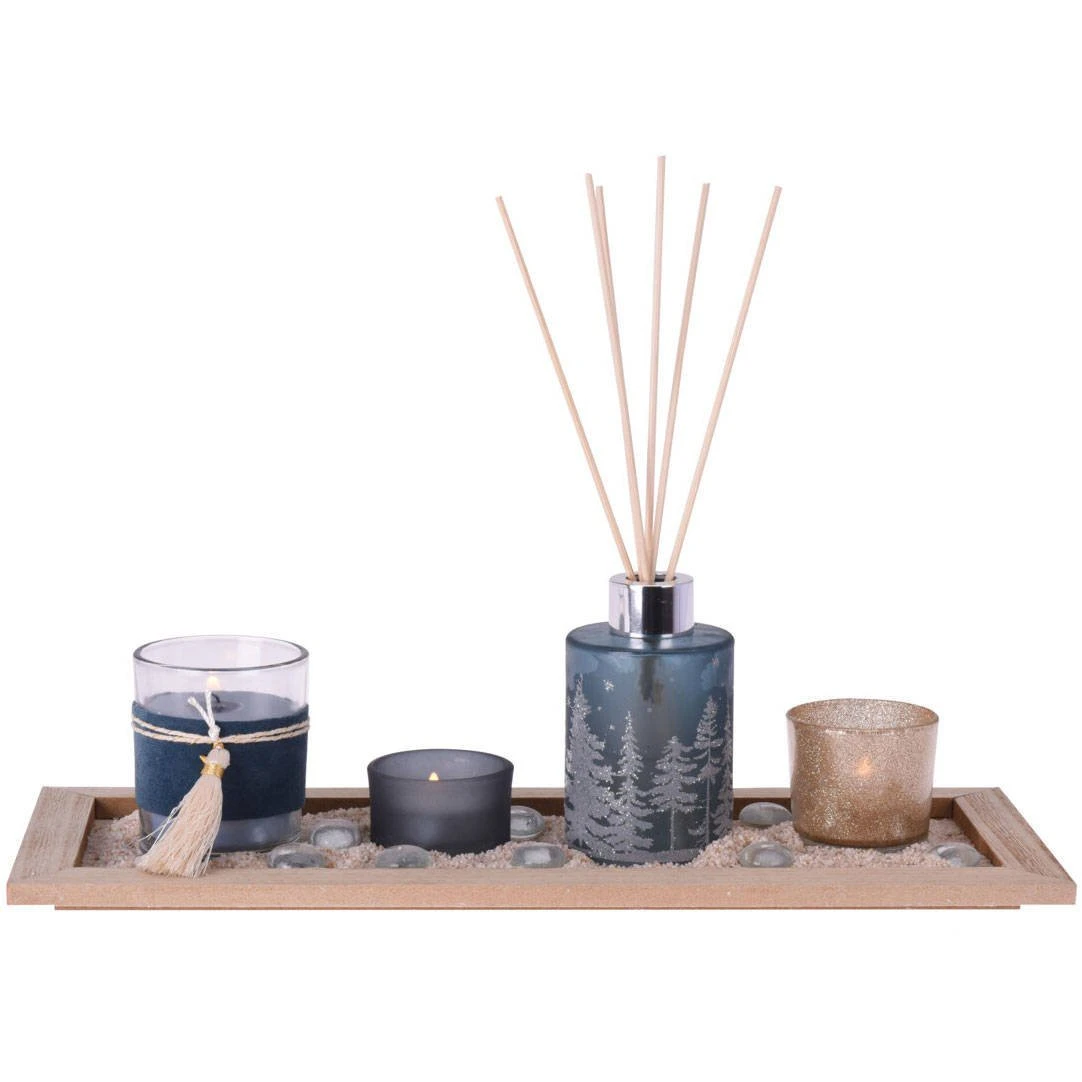 Home&Styling Collection Duft-Set auf Tablett WINTER NIGHT 3 Home&Styling Collection Duft-Set auf Tablett WINTER NIGHT