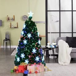 Costway 150cm LED Künstlicher Weihnachtsbaum -Günstiges Deko Geschäft c363efe20ccc4977a459b7de1a3ab2d1